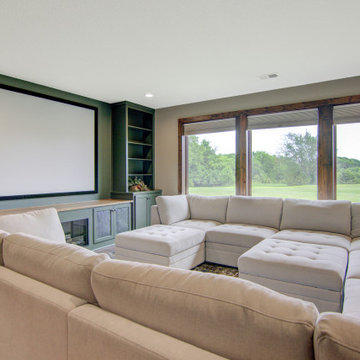 Complete Basement Remodel for Year-Round Entertaining