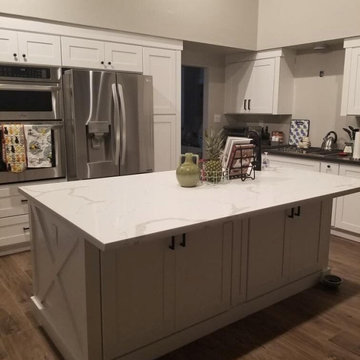 Modern Farmhouse Kitchen + Mudroom
