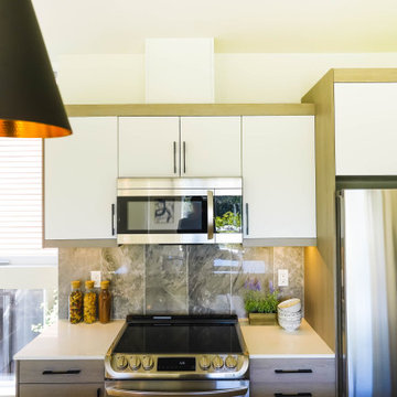 Subtle Toned and Airy Kitchen