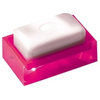 Decorative Square Soap Holder, Pink