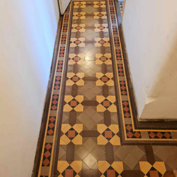 Victorian Tiled Hallway Renovated in West Kirby