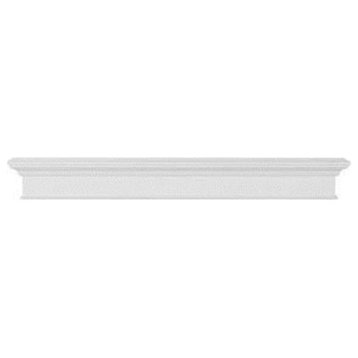 Pearl Mantels  The Henry Shelf or Mantel Shelf in White Paint