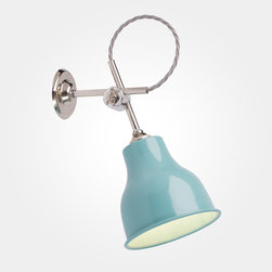Factory Wall Light - MK2 - Turquoise | Artifact Lighting Ltd - Wall Lights
