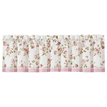 Royal Court Rosemary Country Chic Straight Window Valance