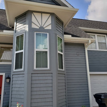 Texas Home Exteriors LP SmartSide Siding Replacement Windows Job Houston TX