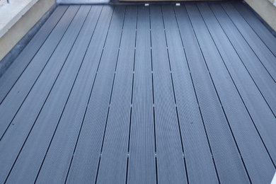 Decking installation in Crouch End, North London.