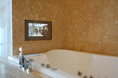 Waterproof Bathroom Mirror TV for luxury hotels