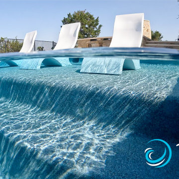 Possum Kingdom Pool & Swim Up Bar on the Edge
