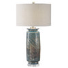 Uttermost Olesya Swirl Glass Table Lamp