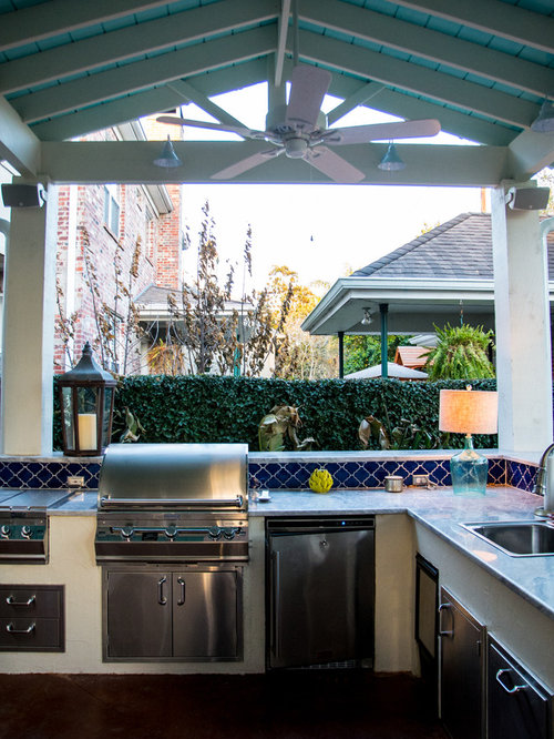 Mexican Inspired Old Metairie Residence