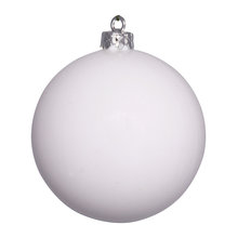 white christmas balls