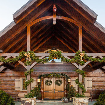 Christmas At Modern Rustic Homes