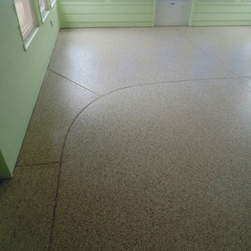 Parmer: Johnstown Enclosed Indoor Patio Epoxy in Johnstown, Colorado