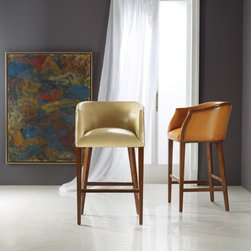 MH -Barrel Bar Chair in Ivory - Products