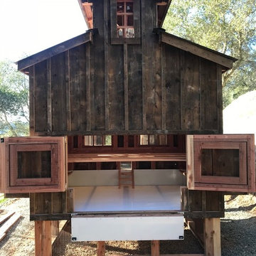 Custom Red Cedar Chicken Coop - Davis Estates