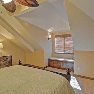 Attic Space Converted into Bedroom