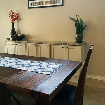 White Paint With Glaze