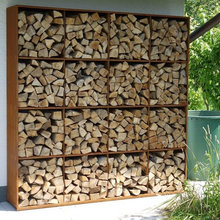 Deck Wood Storage / Outdoor TV