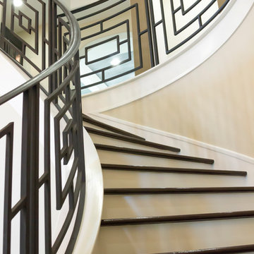 Custom Iron Staircase & Railing