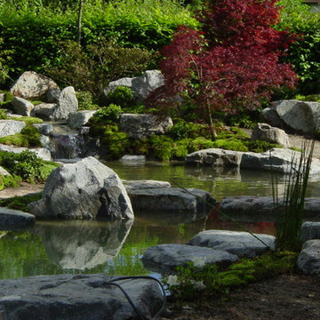 Japanischer Teichgarten im Südschwarzwald