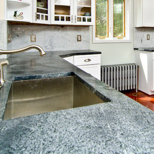 Carrara Marble Backsplash Houzz   B3519ec7017fe383 5817 W312 H312 B0 P0  Traditional Kitchen 