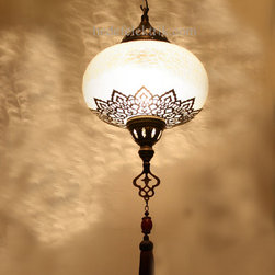 Turkish Style Ottoman Lighting Cylinder Lighting 22cm - Pendant Lighting