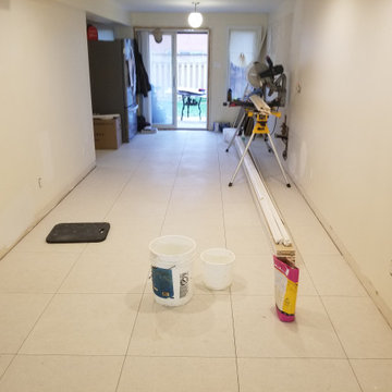 Basement reno, Keswick