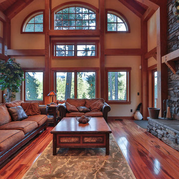 Big Chief Mountain Lodge a Natural Element® Timber Frame home