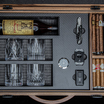 Cigar Lover's Gift Box Custom Crafted by Revel Custom Wine Cellars