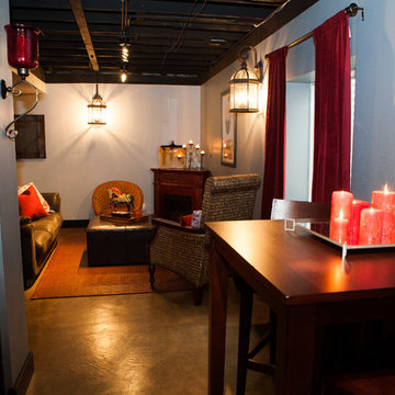 Basement Pub and Play Room