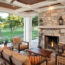 porch fireplace ideas