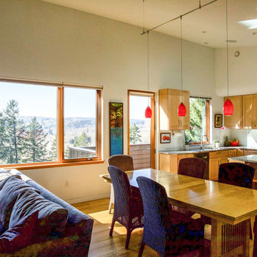 Contemporary LEED Platinum Salem Custom Home