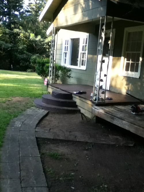 Sagging Porch on a 1940's ish home
