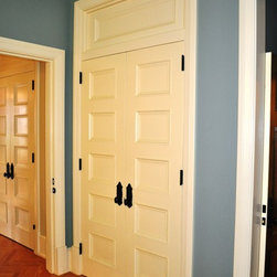 DBL-D115 Interior Door Unit with Solid Wood Transom by Vintage Doors - Interior Doors