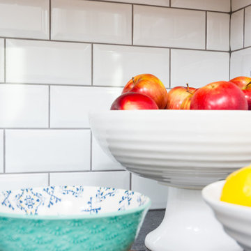Cheerful Burns Park Kitchen in Ann Arbor, Michigan