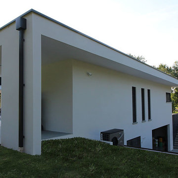 Villa d'exception à casquette et porte-à-faux