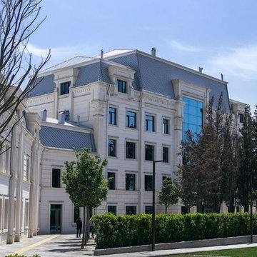 The roofing of the building of Executive power of Binagadi District