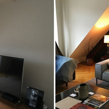 Altbau Wohnzimmer DG