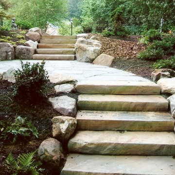 Greensboro: Shady Stone Stairs