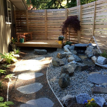 After - meditation garden