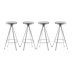 Caroline Swivel Counter Stool (Set of 4) - Bar Stools And Counter Stools