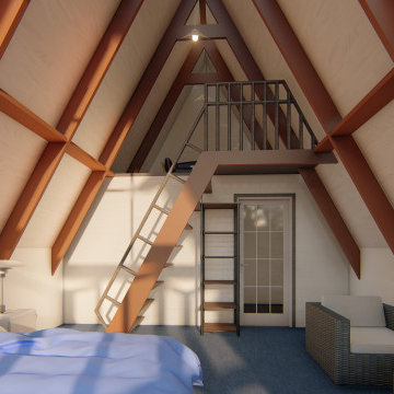 small cabin house