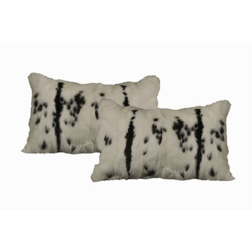 Natural Home Decor Classic Rabbit Pillow, 2-Piece