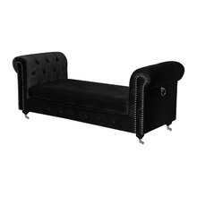 black bench