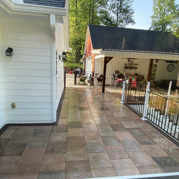 Monroe, Georgia Concrete Decking Deck Remodel