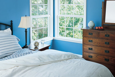 Example of a bedroom design in Other