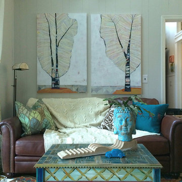 casual family room