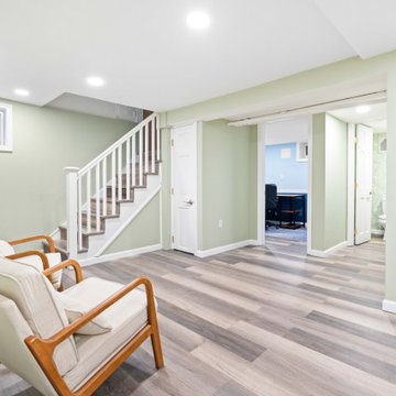 Maplewood New Jersey Basement Remodeling