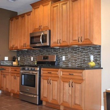 Charleston Toffee Kitchen Cabinets