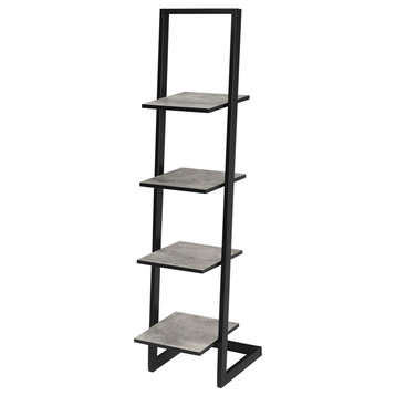 Designs2Go 4 Tier Ladder Bookshelf